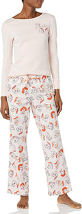 Womens Flannel Pajama Sleep Sets