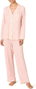 Women's Stretch Modal Long-Sleeve and Full-Length Bottom Pajama Set
